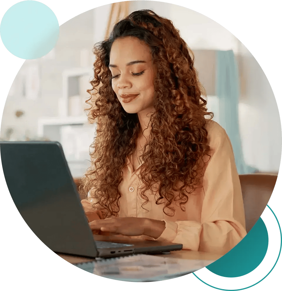 watch-demo-page-graphic-a-girl-on-a-laptop-working-happily-01