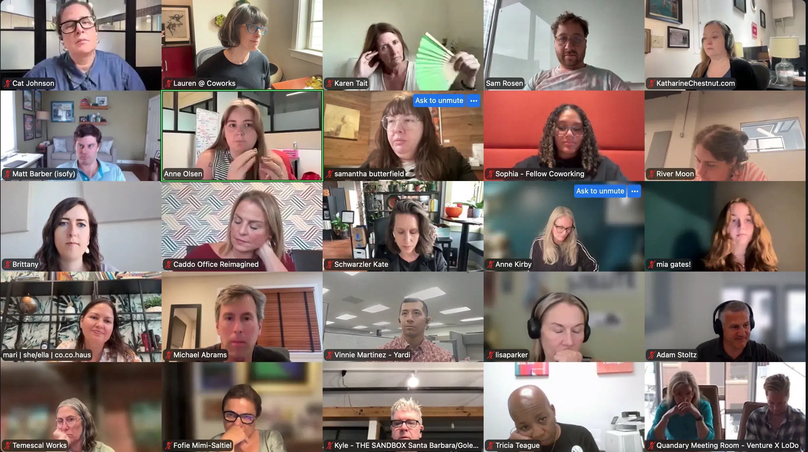 Coworking Convos Screenshot zoom