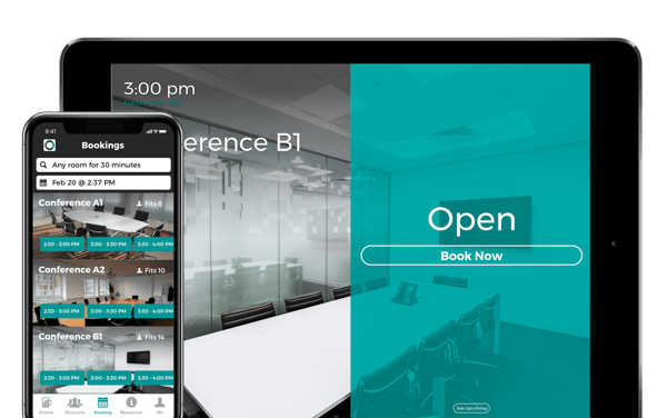 Screenshot of the Coworks app specially designed for coworking spaces