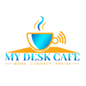 my desk cafe logo